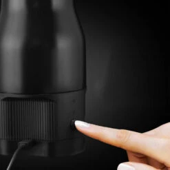 Rechargeable Portable Espresso Machine: Travel Portafilter Portable Coffee Machine Automatic Coffee Capsule Maker One Button Operation BPA Free For Travel, Home, Office 6 Rechargeable Portable Espresso Machine: Travel Portafilter Portable Coffee Machine Automatic Coffee Capsule Maker One Button Operation BPA Free For Travel, Home, Office -Home Chef Shop 95709756 3