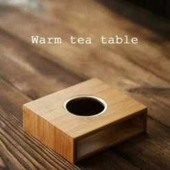 GTA Teapot Warmers Household Bamboo Teapot Heating Warmer Base Warmer Candle Heating Device Heater Tea Stove Warmer Accessories -Home Chef Shop 95715520 4