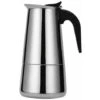 Stainless Steel Coffee Maker Portable Electric Coffee Maker Mocha Latte Stove Espresso Filter Pot European Coffee Cup (450ml)