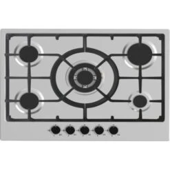 Domapp DOMAPPHOBWOK70SS 70CM Stainless Steel Built In Wok Hob