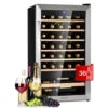 Klarstein Vinamour 32 Uno Wine Fridge 1 Zone 95 L / 36 Bottles 4-18°C Touch