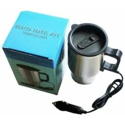 450ml Car Kettle Electric Kettle Portable Kettle Stainless Steel Cup Thermoses -Home Chef Shop 97697768 3