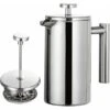 350ml/800ml/1000ml Double Wall Insulated Stainless Steel Coffee Press, 350ml - 350ml
